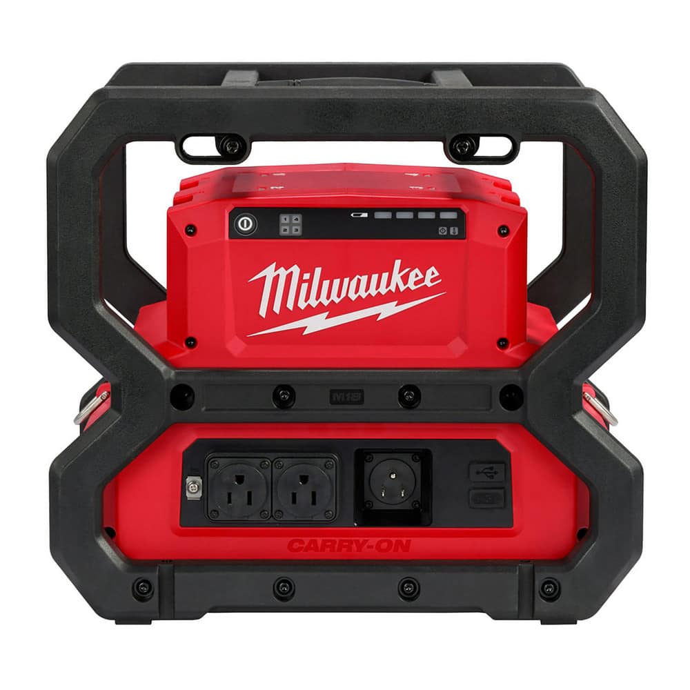 Power Tool Chargers; Features: Fits All M18 ™ Batteries; 3600 Starting Watts/1800 Running Watts; Power Source: Li-Ion Battery; For Use With: M18 ™ Batteries; Batteries Included: No; Battery Chemistry: Lithium-Ion; Number of Battery Ports: 4; Number Of Bat