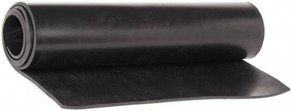 Made in USA - 36" Wide, 3/16" Thick, Buna-N Rubber Foam Sheet - 65 to 75 Durometer, Black, -40 to 212°F, 1,500 psi Tensile Strength, Cut-to-Length - Caliber Tooling