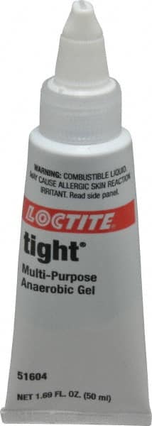 Loctite - 50 mL Tube, Blue, Liquid Medium Strength Threadlocker - Series 8060, 24 hr Full Cure Time, Hand Tool, Heat Removal - Caliber Tooling