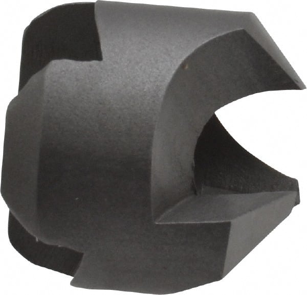 Made in USA - 1/2" Cutter Head Diam, 1/4" Pilot Hole Diam, High Speed Steel Reverse Countersink - Caliber Tooling