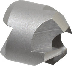 Made in USA - 4 Flutes, 5/8" Cutter Head Diam, 5/16" Pilot Hole Diam, High Speed Steel Reverse Countersink - Caliber Tooling