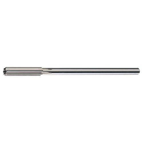 #45 STR / RHC HSS Straight Shank Straight Flute Reamer - Bright - Exact Industrial Supply