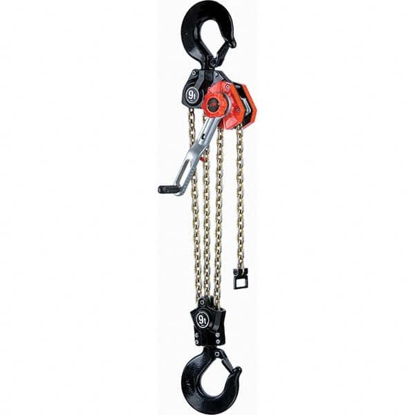 CM - 6,614 Lb Capacity, 20' Lift Height, Chain Manual Lever Hoist - Caliber Tooling