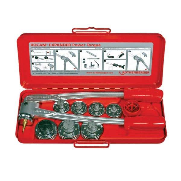 Rothenberger - Flaring Tools & Tube Expanders Type: Tube Expander Maximum Pipe Capacity (Inch): 1-1/8 - Caliber Tooling