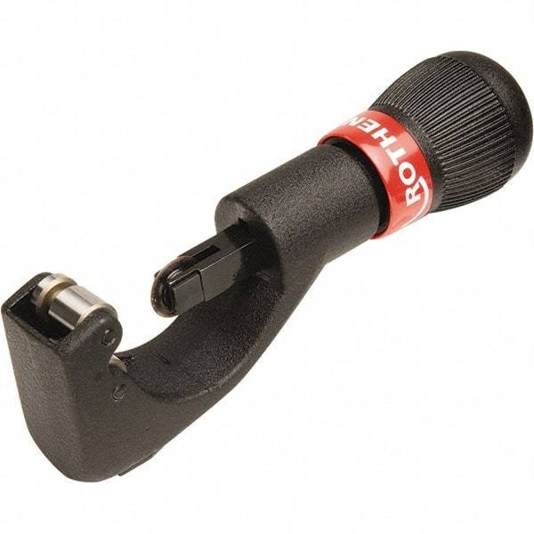 Rothenberger - 1/4" to 1-5/8" Pipe Capacity, Tube Cutter - Cuts Copper, 1-1/2" OAL - Caliber Tooling