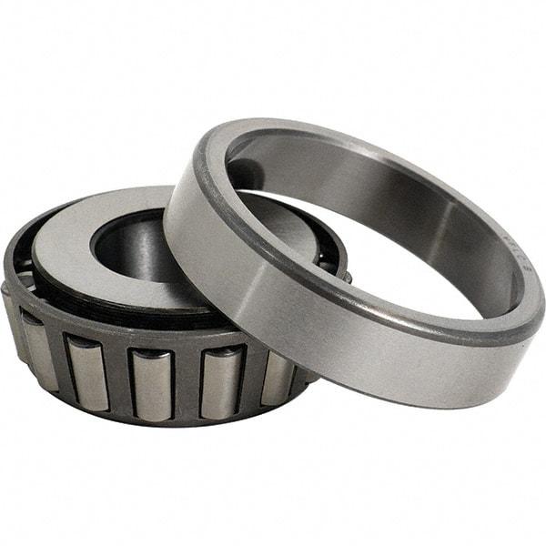 Tritan - 2" Bore Diam, 3-5/8" OD, 1" Wide, Tapered Roller Bearing Set - 14,434 N Dynamic Load Capacity, 74,374 N Static Load Capacity - Caliber Tooling