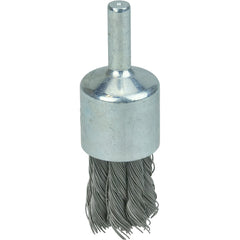 3/4″ Diameter - Knot Type Steel Wire End Brush - Caliber Tooling