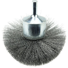 3″ Diameter - Steel Wire Flared End Brush - Caliber Tooling