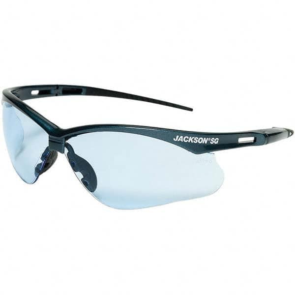 Jackson Safety - Safety Glasses Type: Safety Lens Color Family: Blue - Caliber Tooling