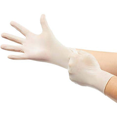 Made in USA - Size L, 3 Mil, Medical Grade, Powder Free Nitrile Disposable Gloves - Caliber Tooling