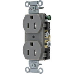 Bryant Electric - Straight Blade Receptacles Receptacle Type: Duplex Receptacle Grade: Commercial - Caliber Tooling