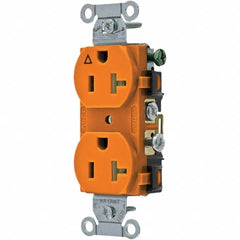 Bryant Electric - Straight Blade Receptacles Receptacle Type: Duplex Receptacle Grade: Commercial - Caliber Tooling