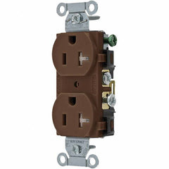 Bryant Electric - Straight Blade Receptacles Receptacle Type: Duplex Receptacle Grade: Commercial - Caliber Tooling