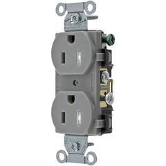 Bryant Electric - Straight Blade Receptacles Receptacle Type: Duplex Receptacle Grade: Commercial - Caliber Tooling