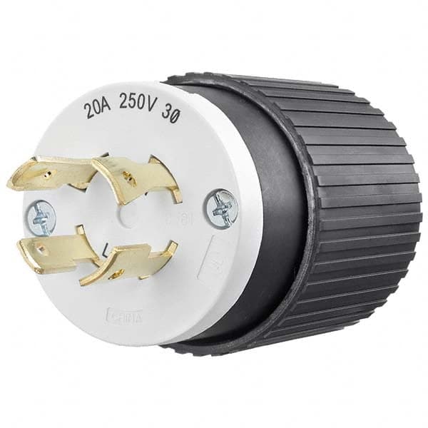 Bryant Electric - Twist Lock Plugs & Connectors Connector Type: Plug Grade: Industrial - Caliber Tooling