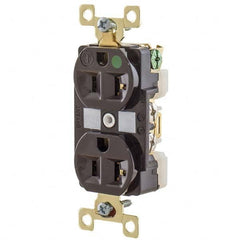 Bryant Electric - Straight Blade Receptacles Receptacle Type: Duplex Receptacle Grade: Hospital - Caliber Tooling