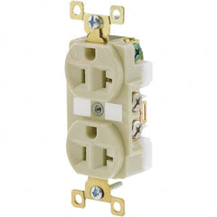 Bryant Electric - Straight Blade Receptacles Receptacle Type: Duplex Receptacle Grade: Industrial - Caliber Tooling