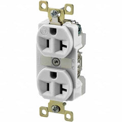 Bryant Electric - Straight Blade Receptacles Receptacle Type: Duplex Receptacle Grade: Industrial - Caliber Tooling