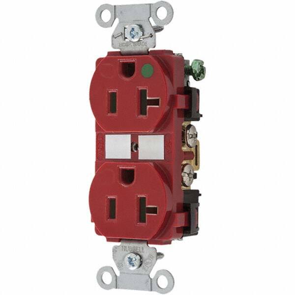 Bryant Electric - Straight Blade Receptacles Receptacle Type: Duplex Receptacle Grade: Hospital - Caliber Tooling