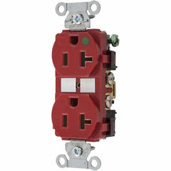 Bryant Electric - Straight Blade Receptacles Receptacle Type: Duplex Receptacle Grade: Hospital - Caliber Tooling