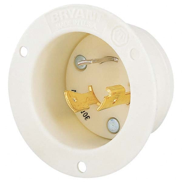 Bryant Electric - Twist Lock Plugs & Connectors Connector Type: Inlet Grade: Industrial - Caliber Tooling