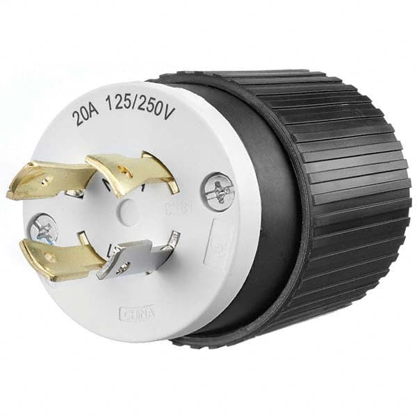 Bryant Electric - Twist Lock Plugs & Connectors Connector Type: Plug Grade: Industrial - Caliber Tooling