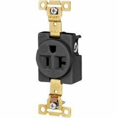 Bryant Electric - Straight Blade Receptacles Receptacle Type: Single Receptacle Grade: Industrial - Caliber Tooling