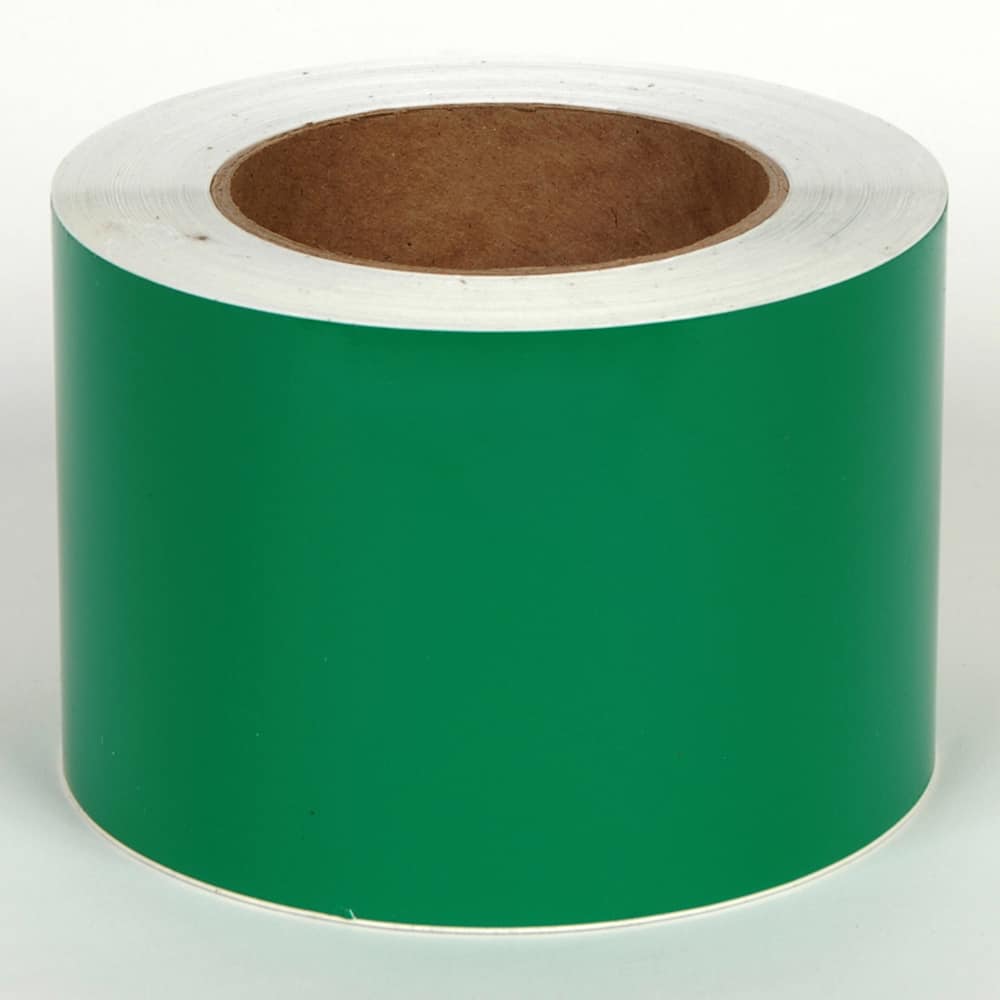 Cobra Systems - Labels, Ribbons & Tapes; Type: Vinyl Tape ; Color: Green ; For Use With: VNM8 ; Width (Inch): 5 ; Length (Feet): 150 ; Material: Vinyl - Exact Industrial Supply