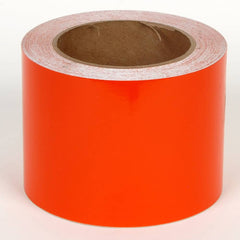 Cobra Systems - Labels, Ribbons & Tapes; Type: Vinyl Tape ; Color: Orange ; For Use With: VNM8 ; Width (Inch): 8 ; Length (Feet): 75 ; Material: Vinyl - Exact Industrial Supply