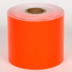 Cobra Systems - Labels, Ribbons & Tapes; Type: Vinyl Tape ; Color: Red ; For Use With: VNM8 ; Width (Inch): 4 ; Length (Feet): 75 ; Material: Vinyl - Exact Industrial Supply