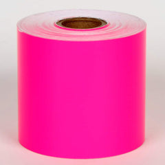 Cobra Systems - Labels, Ribbons & Tapes; Type: Vinyl Tape ; Color: Pink ; For Use With: VNM8 ; Width (Inch): 6 ; Length (Feet): 75 ; Material: Vinyl - Exact Industrial Supply