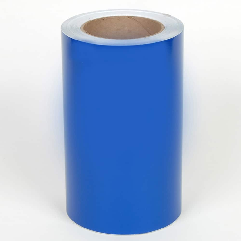 Cobra Systems - Labels, Ribbons & Tapes; Type: Vinyl Tape ; Color: Blue ; For Use With: VNM8 ; Width (Inch): 8 ; Length (Feet): 75 ; Material: Vinyl - Exact Industrial Supply