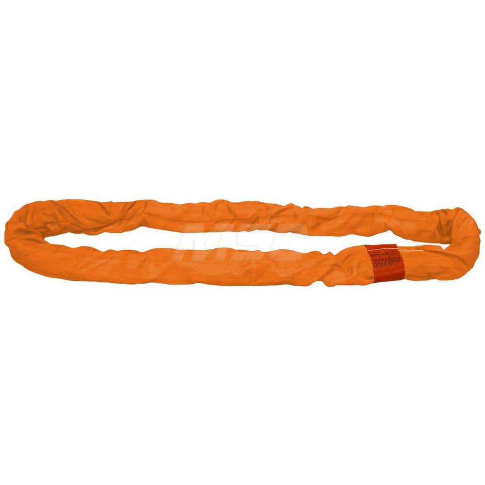 Sling: 8' Long, 8,000 lb Choker, 20,000 lb Basket Orange