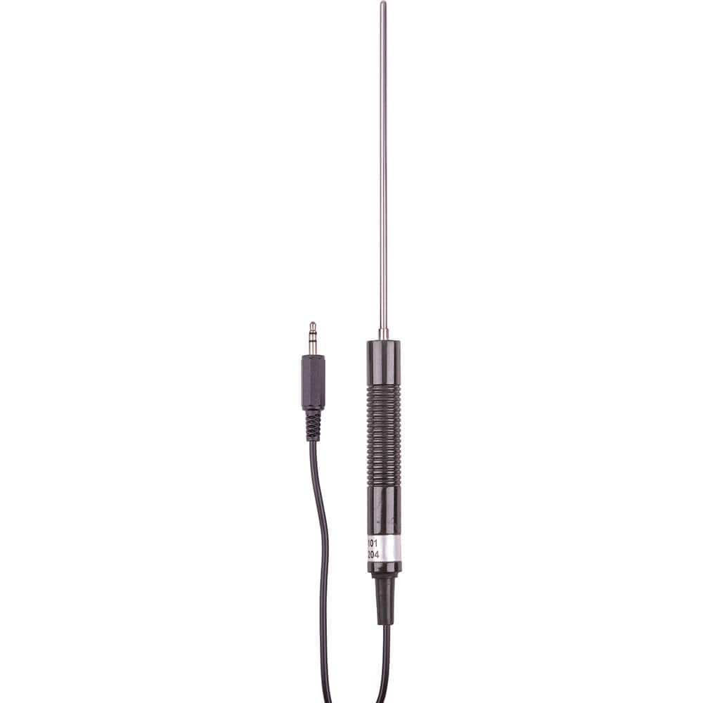 REED Instruments - Digital Thermometers & Probes; Type: RTD Temperature Probe ; Maximum Temperature (C): 400.00 ; Maximum Temperature (F): 750.000 ; Minimum Temperature (C): -50.00 ; Minimum Temperature (F): -58.000 ; Sensor: RTD - Exact Industrial Supply