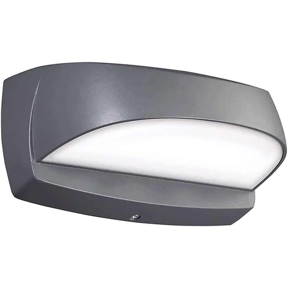 Philips - Wall Pack Light Fixtures; Lamp Type: Integrated LED ; Wattage: 10 ; Voltage: 120-277 V ; Housing Material: Die-Cast Aluminum ; Lumens: 1050 ; Color Temperature (K): 4000 - Exact Industrial Supply