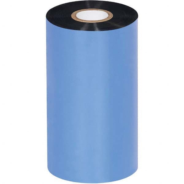 Value Collection - 5.12" x 1476' Black Wax/Resin Thermal Transfer Ribbon - Caliber Tooling