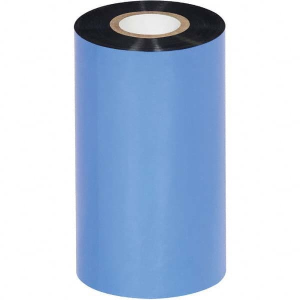 Value Collection - 4.33" x 984' Black Wax/Resin Thermal Transfer Ribbon - Caliber Tooling