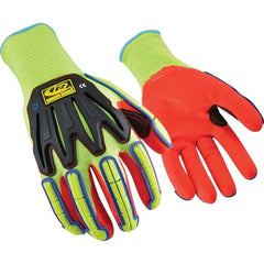 Ringers Gloves - Size XL (11), ANSI Cut Lvl A6, Nitrile Coated Cut Resistant Gloves - Caliber Tooling