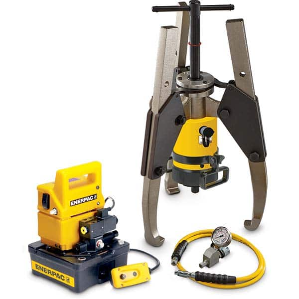 Enerpac - Puller & Separator Sets Type: Hydraulic Puller Set Maximum Spread (Inch): 9.0625 - Caliber Tooling