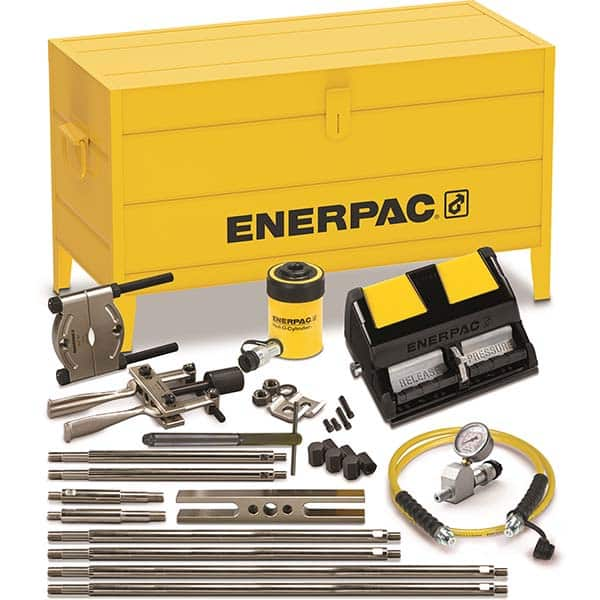 Enerpac - Puller & Separator Sets Type: Hydraulic Puller Set Maximum Spread (Inch): 5.5 - Caliber Tooling