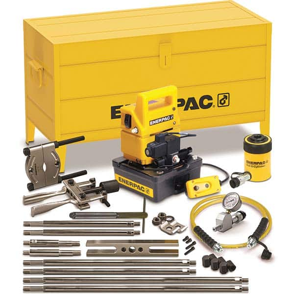 Enerpac - Puller & Separator Sets Type: Hydraulic Puller Set Maximum Spread (Inch): 5.5 - Caliber Tooling