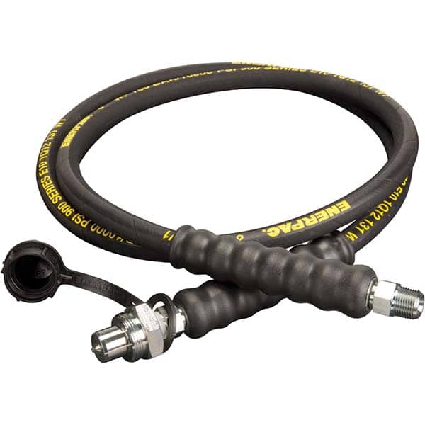 Enerpac - Hydraulic Pump Hose Inside Diameter (Inch): 0.375 Hose Length (Feet): 6.00 - Caliber Tooling