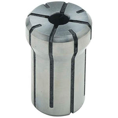 Parlec - Double Angle Collets; Type: Sealed Collet ; Collet Series: DA 100 ; Size (mm): 5 ; Overall Length (Inch): 1.437 ; Overall Diameter (Decimal Inch): 0.7690 ; Minimum Collet Capacity (mm): 5.00 - Exact Industrial Supply