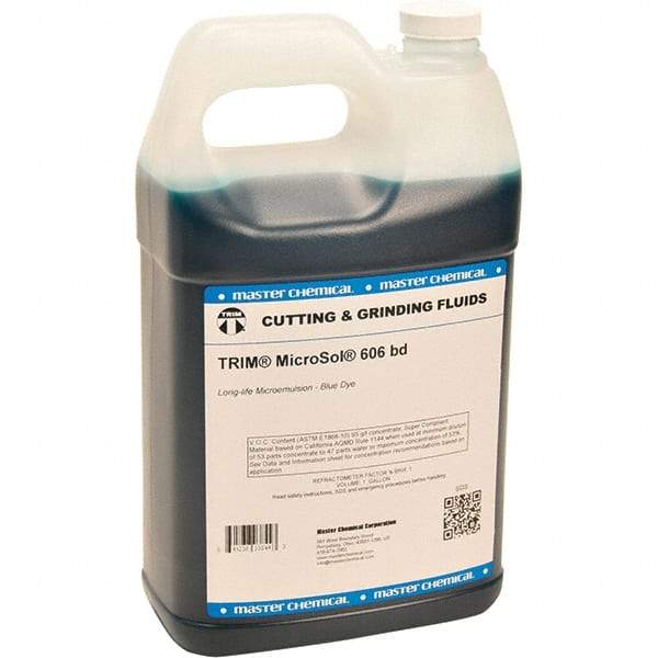 Master Fluid Solutions - 1 Gal Jug Cutting Fluid - Liquid - Caliber Tooling