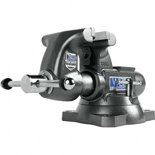 Wilton - Bench & Pipe Combination Vises Jaw Width (Inch): 5-1/2 Jaw Opening Capacity (Inch): 3-5/8 - Caliber Tooling