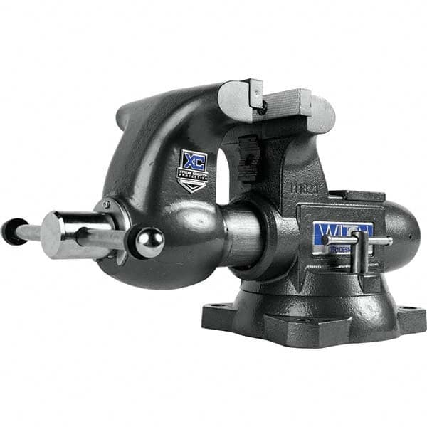 Wilton - Bench & Pipe Combination Vises Jaw Width (Inch): 6-1/2 Jaw Opening Capacity (Inch): 4-1/4 - Caliber Tooling