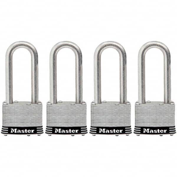 Master Lock - Padlocks Keyed: Alike Shackle Clearance: 2-1/2 (Inch) - Caliber Tooling