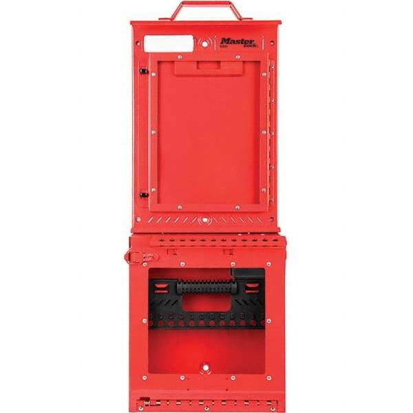 Master Lock - Group Lockout Boxes Portable or Wall Mount: Portable & Wall Mount Maximum Number of Padlocks: 12 - Caliber Tooling