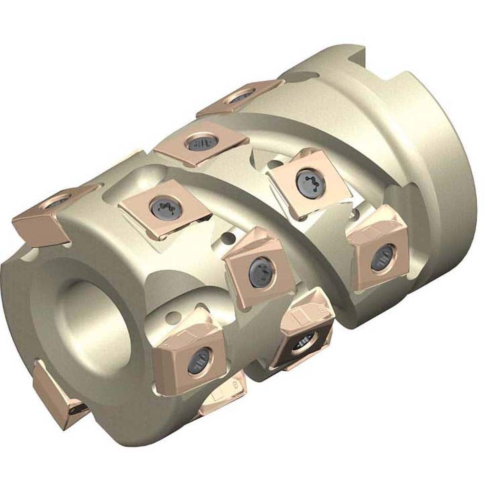 Sumitomo - Indexable Square-Shoulder Face Mills; Cutting Diameter (mm): 63.00 ; Arbor Hole Diameter (mm): 60.00 ; Lead Angle: 90 ; Overall Height (mm): 75.00000 ; Insert Compatibility: LNEX13 ; Series: TSX - Exact Industrial Supply