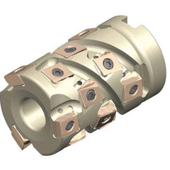 Sumitomo - Indexable Square-Shoulder Face Mills; Cutting Diameter (mm): 63.00 ; Arbor Hole Diameter (mm): 60.00 ; Lead Angle: 90 ; Overall Height (mm): 80.00000 ; Insert Compatibility: LNEX13 ; Series: TSX - Exact Industrial Supply